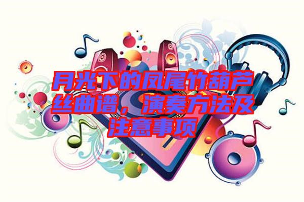 月光下的鳳尾竹葫蘆絲曲譜,演奏方法及注意事項(xiàng)