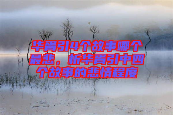 華胥引4個故事哪個最悲,析華胥引中四個故事的悲情程度