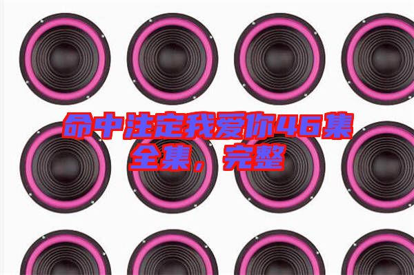 命中注定我愛你46集全集,完整
