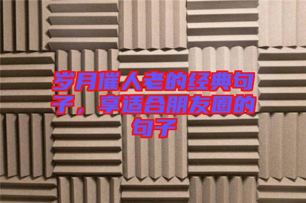 歲月催人老的經(jīng)典句子，享適合朋友圈的句子