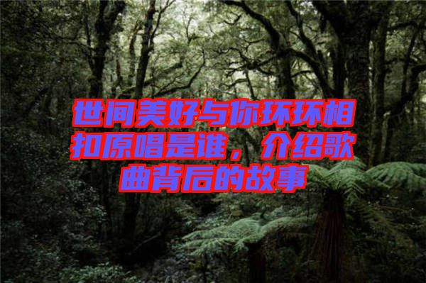 世間美好與你環(huán)環(huán)相扣原唱是誰,介紹歌曲背后的故事