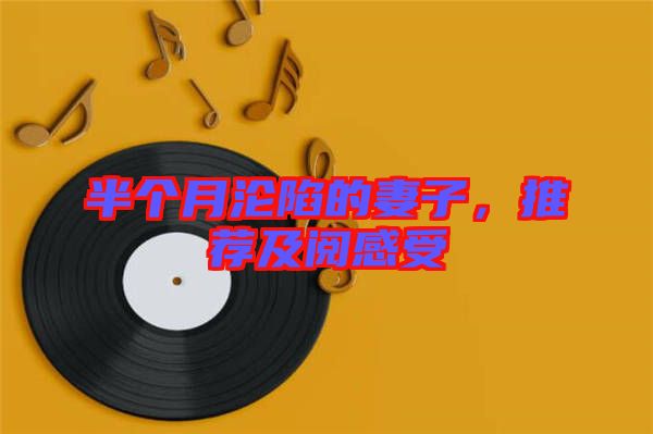 半個(gè)月淪陷的妻子,推薦及閱感受