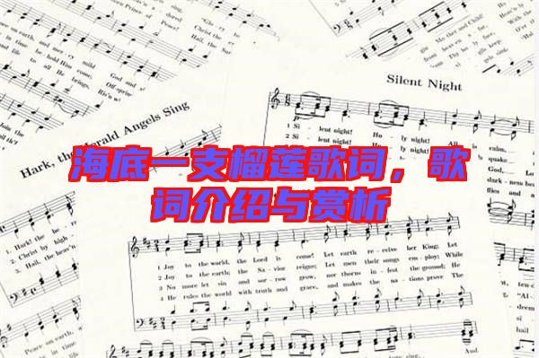 海底一支榴蓮歌詞，歌詞介紹與賞析