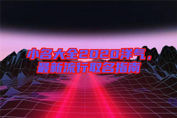 小名大全2020洋氣,最新流行取名指南