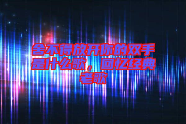 舍不得放開你的雙手是什么歌,回憶經(jīng)典老歌