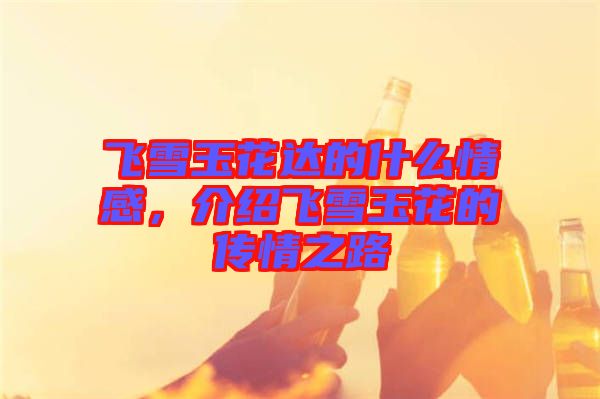 飛雪玉花達的什么情感,介紹飛雪玉花的傳情之路