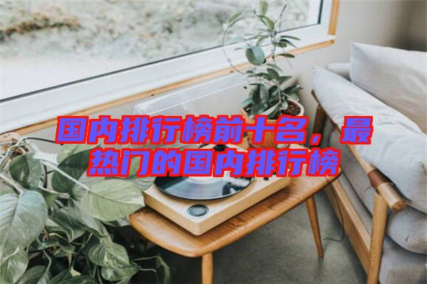 國(guó)內(nèi)排行榜前十名,最熱門(mén)的國(guó)內(nèi)排行榜