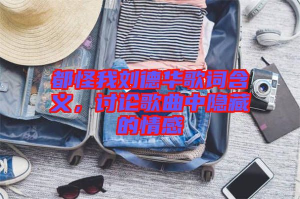 都怪我劉德華歌詞含義,討論歌曲中隱藏的情感