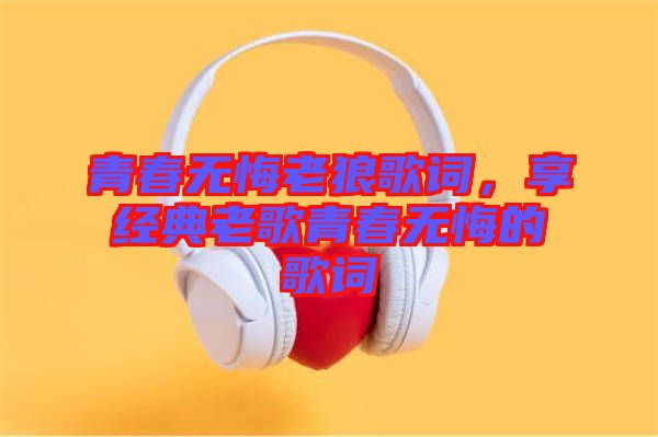 青春無悔老狼歌詞,享經(jīng)典老歌青春無悔的歌詞