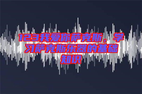 123我愛你薩克斯,學習薩克斯樂器的基礎知識