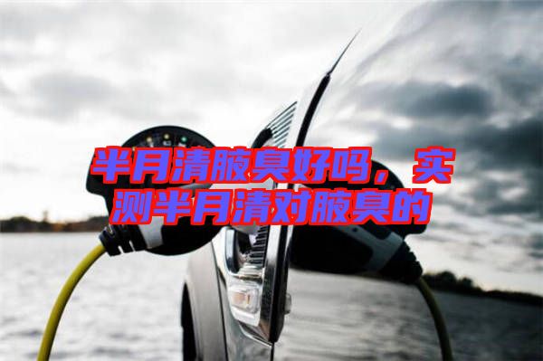 半月清腋臭好嗎,實測半月清對腋臭的