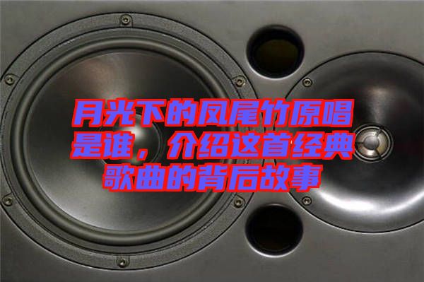 月光下的鳳尾竹原唱是誰,介紹這首經典歌曲的背后故事