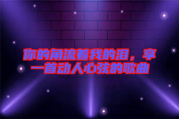 你的角流著我的淚,享一首動(dòng)人心弦的歌曲
