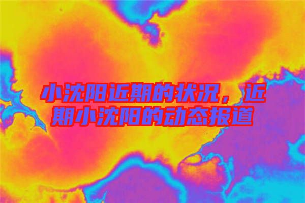 小沈陽近期的狀況,近期小沈陽的動態(tài)報道