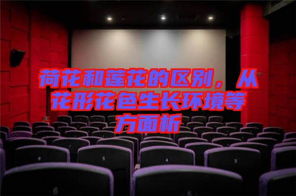 荷花和蓮花的區(qū)別,從花形花色生長(zhǎng)環(huán)境等方面析