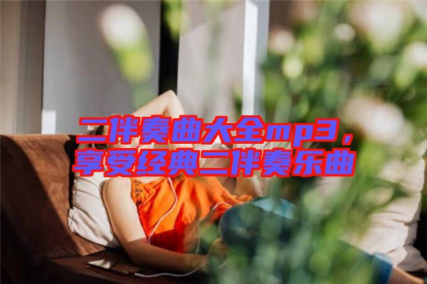 二伴奏曲大全mp3,享受經典二伴奏樂曲