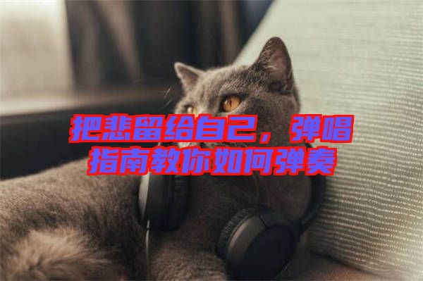 把悲留給自己，彈唱指南教你如何彈奏