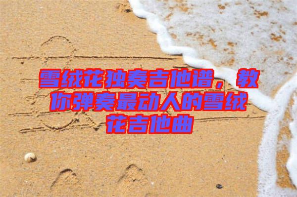 雪絨花獨奏吉他譜,教你彈奏最動人的雪絨花吉他曲