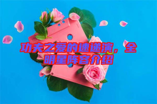 功夫之愛的速遞演，全明星陣容介紹