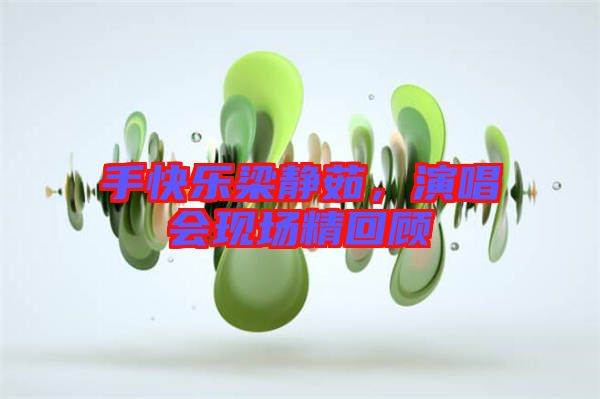 手快樂(lè)梁靜茹,演唱會(huì)現(xiàn)場(chǎng)精回顧