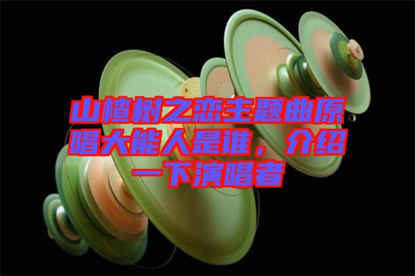 山楂樹之戀主題曲原唱大能人是誰,介紹一下演唱者