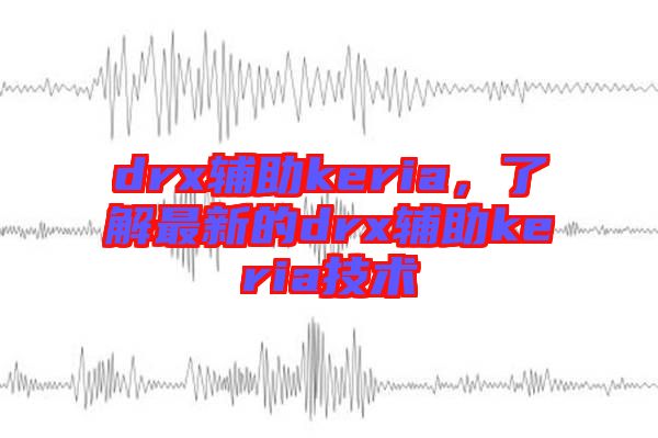 drx輔助keria,了解最新的drx輔助keria技術