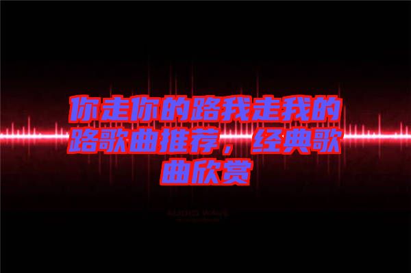 你走你的路我走我的路歌曲推薦,經(jīng)典歌曲欣賞
