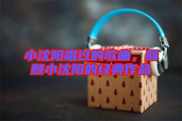 小沈陽唱過的歌曲,回顧小沈陽的經典作品