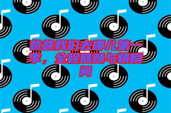 爸爸我們去哪兒第一季,全程回顧與精瞬間