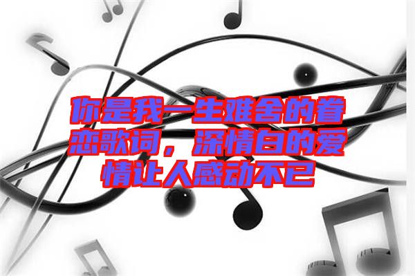 你是我一生難舍的眷戀歌詞,深情白的愛情讓人感動不已