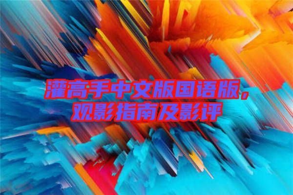 灌高手中文版國語版,觀影指南及影評(píng)