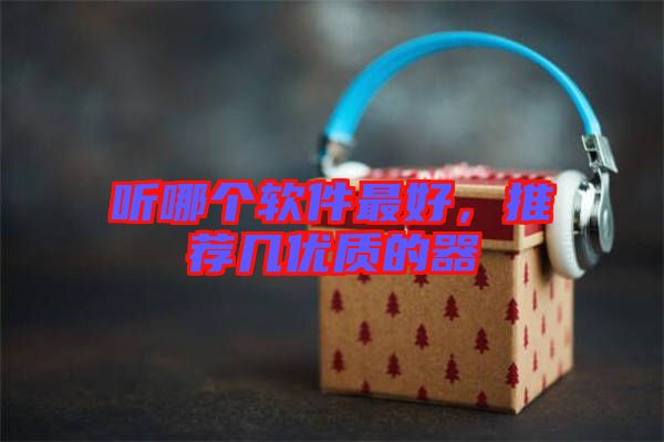 聽哪個軟件最好,推薦幾優質的器