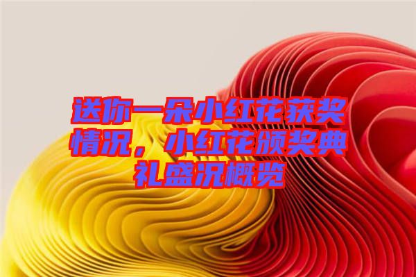 送你一朵小紅花獲獎(jiǎng)情況,小紅花頒獎(jiǎng)典禮盛況概覽