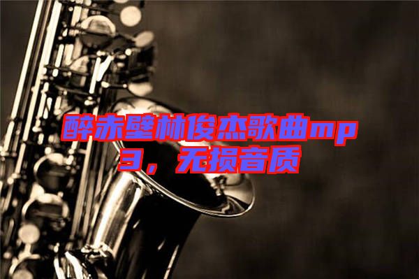 醉赤壁林俊杰歌曲mp3,無損音質(zhì)